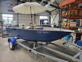 Fischer/Freizeit Alu-Boot komp.neu restauriert inkl.Blache.