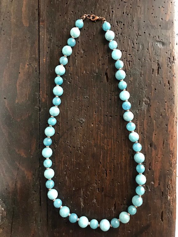 Altri gioielli: Collana giada + anello rame e larimar – Usato da Breganzona venduto da mas_tv72 4