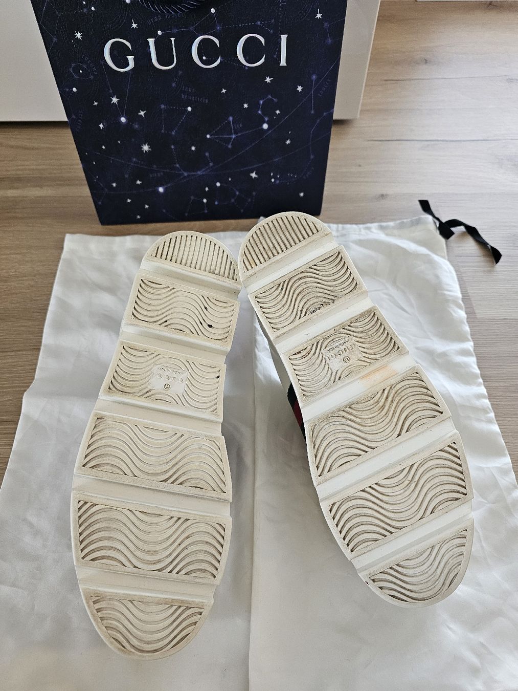 Gucci Damenschuhe: GUCCI ACE Sneaker Plateau 38,5 – Neu (gemäss Beschreibung) aus Dottikon von Chicca_73 5