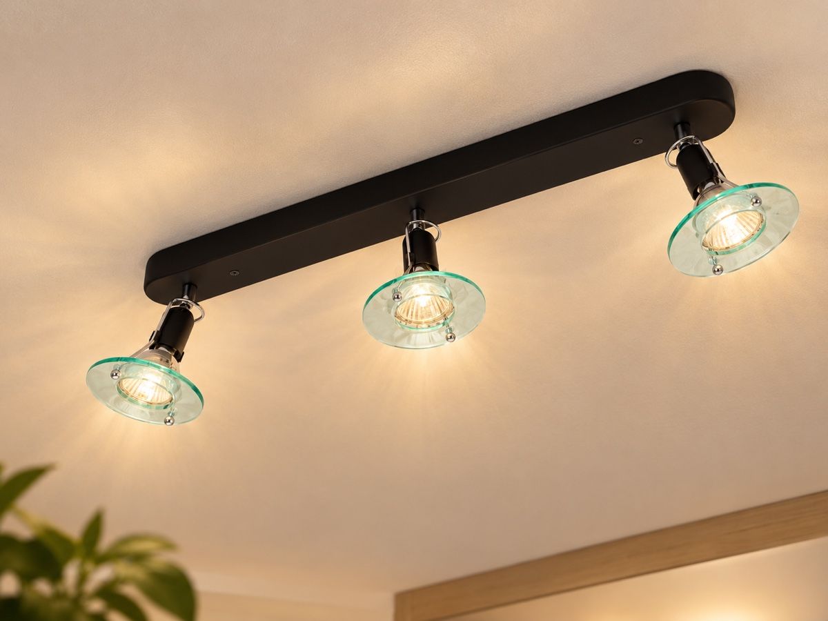 Kronleuchter & Deckenlampen: Deckenleuchte mit 3 Spots – Gebraucht aus Rickenbach Sulz von pbf9