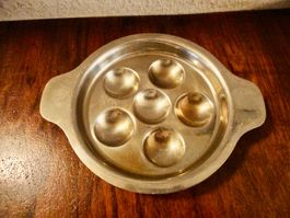 Schneckenpfännli 6er Edelstahl..