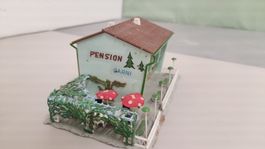 Pension Garni Modelhaus H0 schön