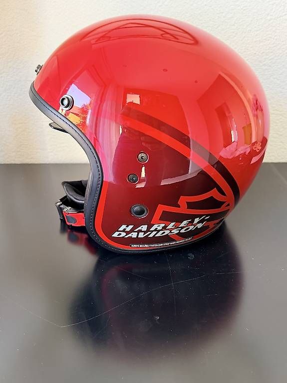 Caschi & visiere: Harley-Davidson Jethelm rot  neuwertig  Gr. L – Usato da Bettwiesen venduto da Ruckzuck99 3