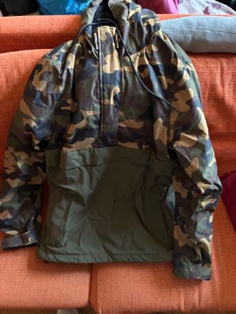 Veste-pull d’hiver – Camouflage militaire 🪖
