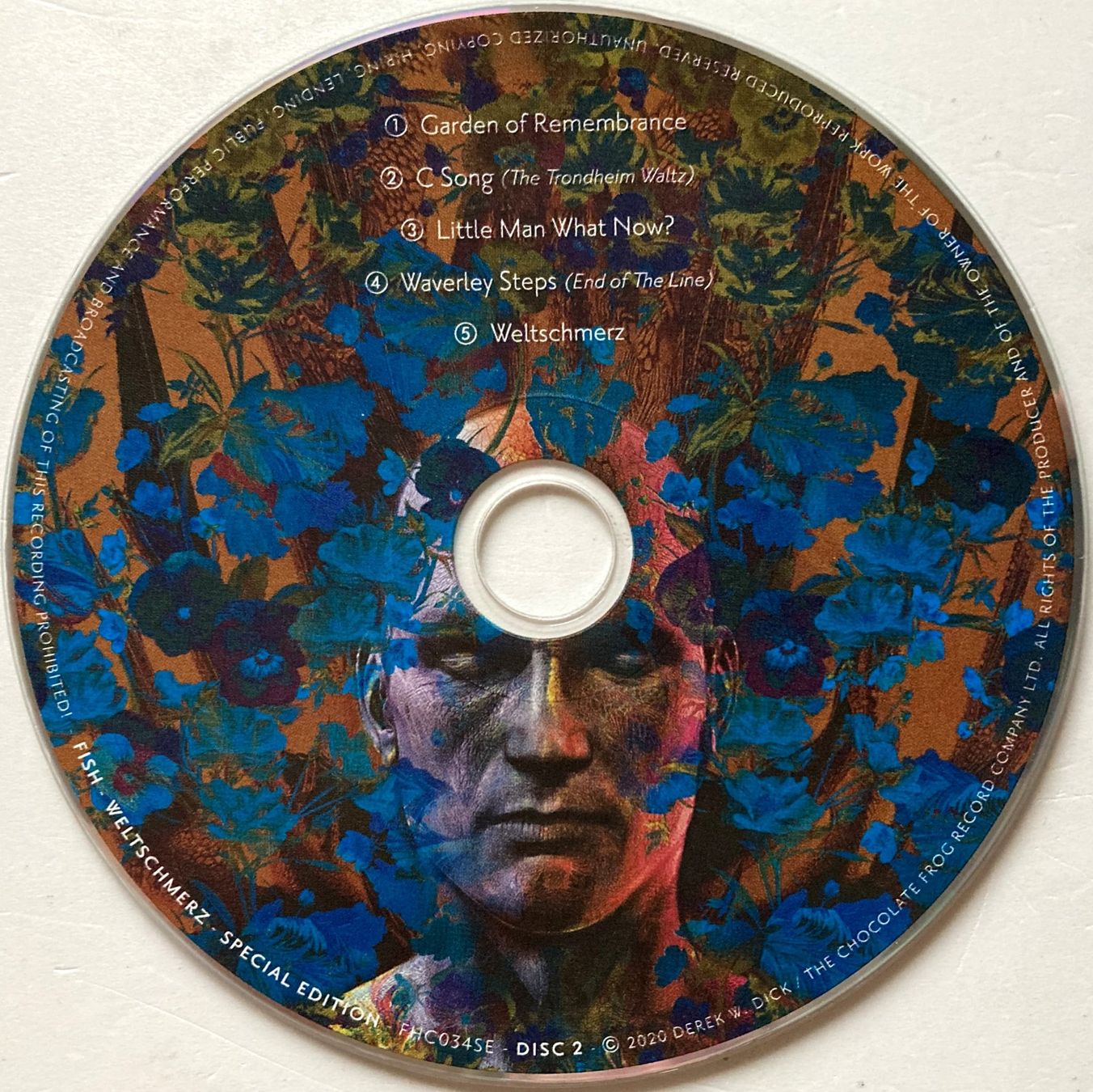 CDs: MARILLION / FISH - WELTSCHMERZ – Gebraucht aus Bottens von  5