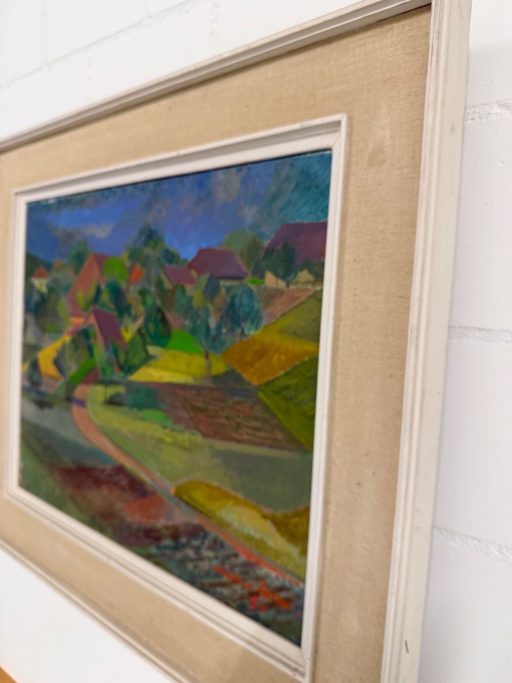 Dipinti: WERNER AERNI (1907–1992) ÖlGemälde – Usato da Basel venduto da PAUL_ART 4