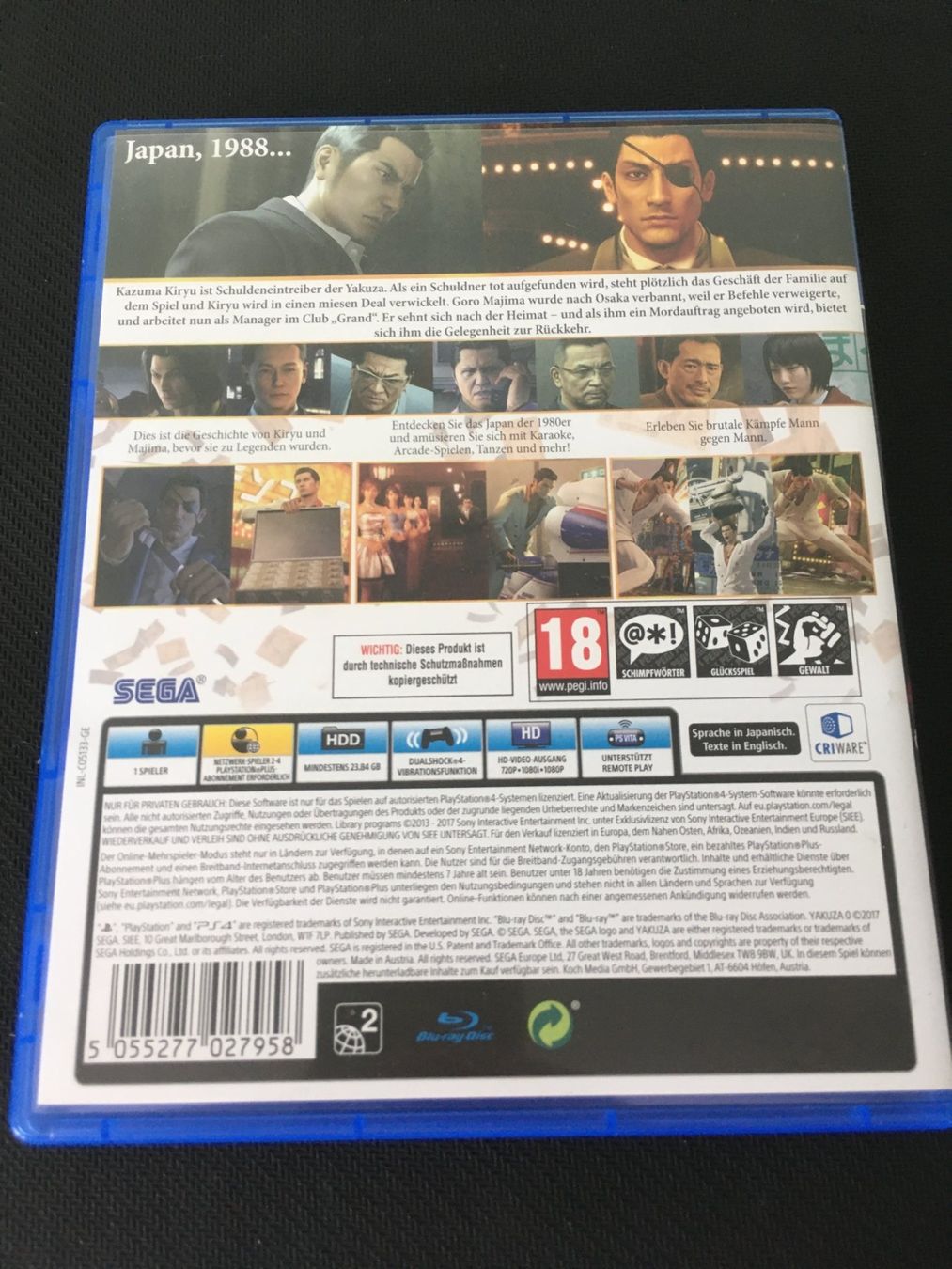 Sony Giochi: Yakuza O - Zero für PS4 – Usato da St.Gallen venduto da sjosjo 1