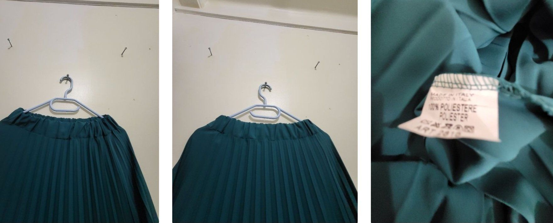 Gonne: Jupe plissée Studio Birkin vert sapin, taille unique – Usato da Niedergösgen venduto da Eva2410 4