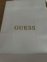 Portafoglio Guess nero con logo motivo nuovo stato 12cm
