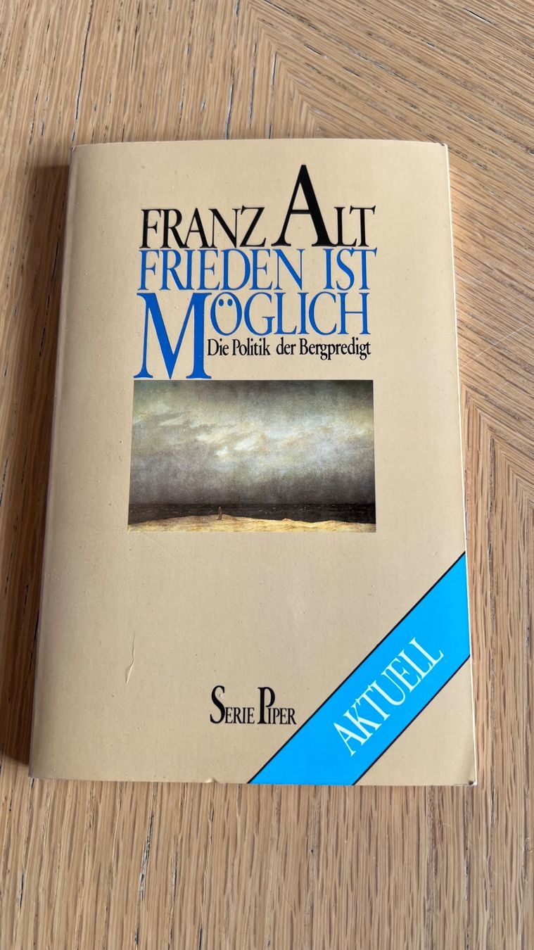 Libri: Frieden ist moeglich, Franz Alt, 1983 – Usato da Schübelbach venduto da Dolly990_2