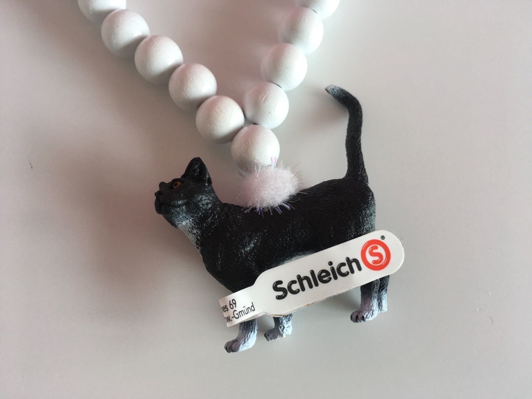 Catenine: SCHLEICH Kette Katze weiss – Nuovo e nell'imballaggio originale da Zollikofen venduto da poppala 5
