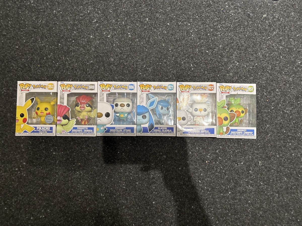 Statuette: Pokemon 6 funko pop – Nuovo (secondo la descrizione) da Bottighofen venduto da Gianluca_Laqshu