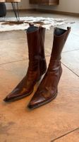Italienische Designer Cowboy-Stiefel