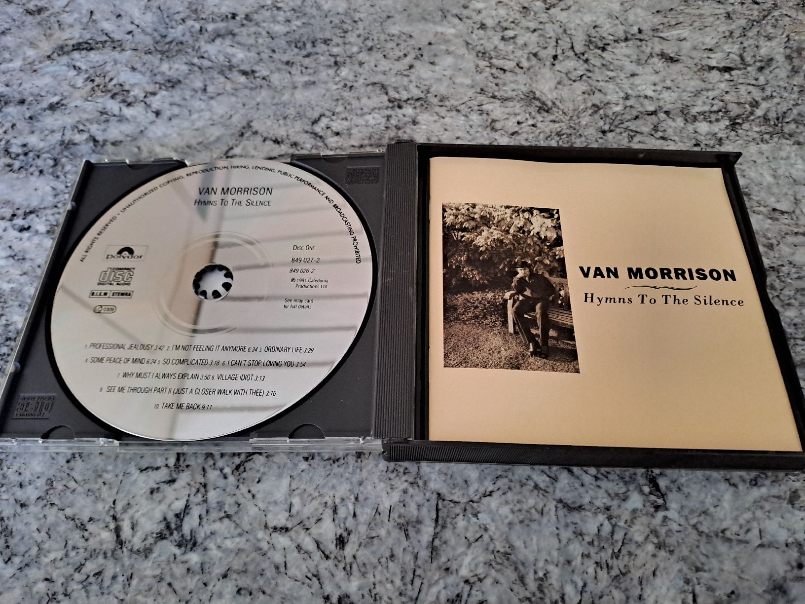 CDs: Doppel-CD VAN MORRISON  "Hymns To The Silence" polydor – Gebraucht aus Uetendorf von Essiggurken 1