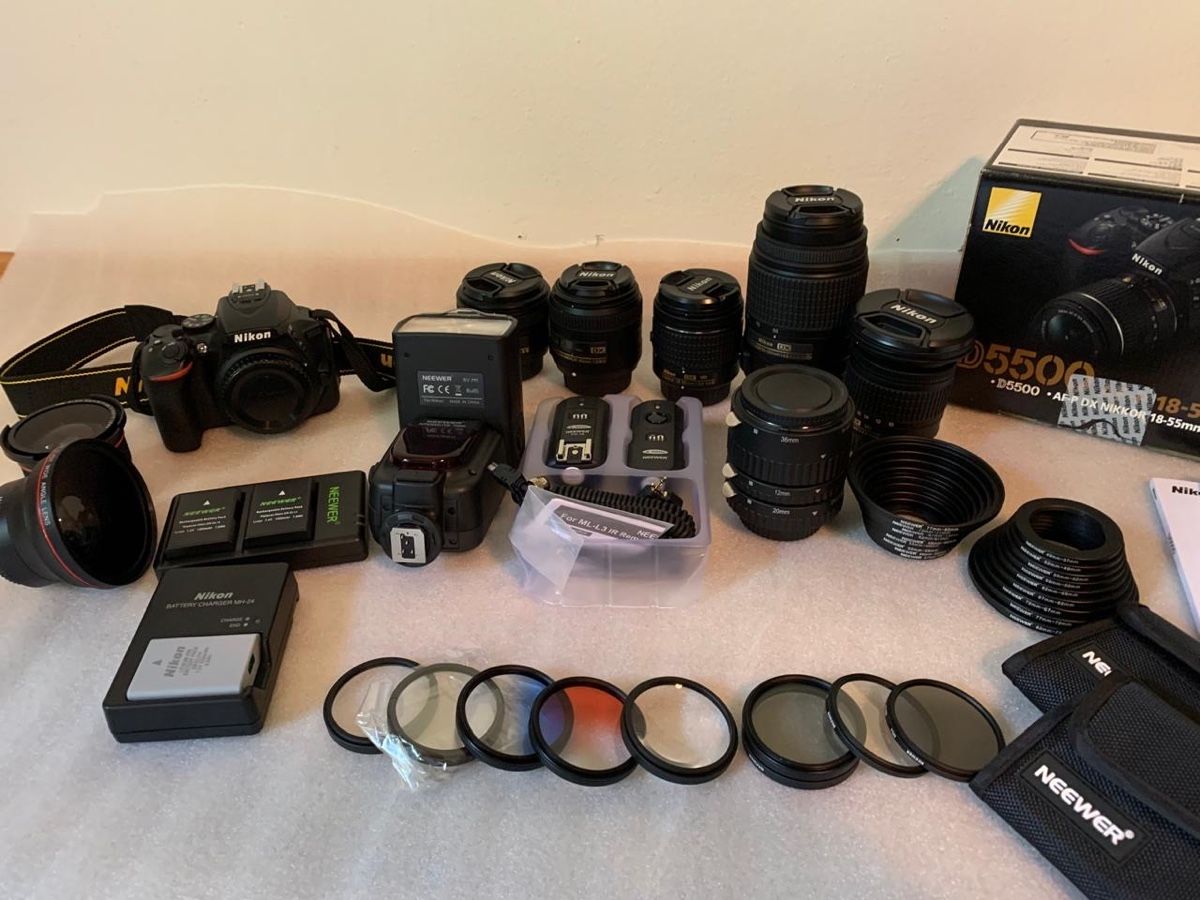 Nikon Fotocamera: Nikon D5500 VR Kit mit Zubehör – Usato da Thun venduto da BanjoDan 4