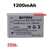 3x AKKU EN-EL5 NIKON CoolPix P530 1200mAh