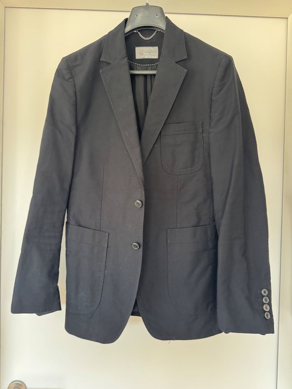Zara Giacche: Giacca uomo nera, Zara Man, taglia 46 – Usato da Zürich venduto da Keller110