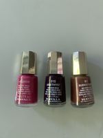 Lot de 3 vernis Mavala,couleur tendance