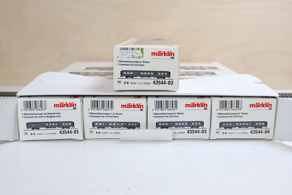 Märklin SNCB Personenwagen Set 43544 H0 - 5-Teilig (Gebraucht) in für ...
