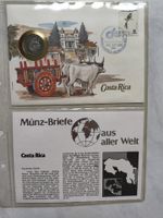 Münzbrief Costa Rica
