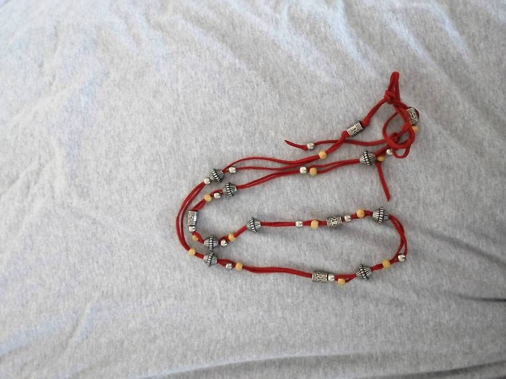 Catenine: Collier rouge / Kette rot – Usato da Lohn-Ammannsegg venduto da bar_p9my 2