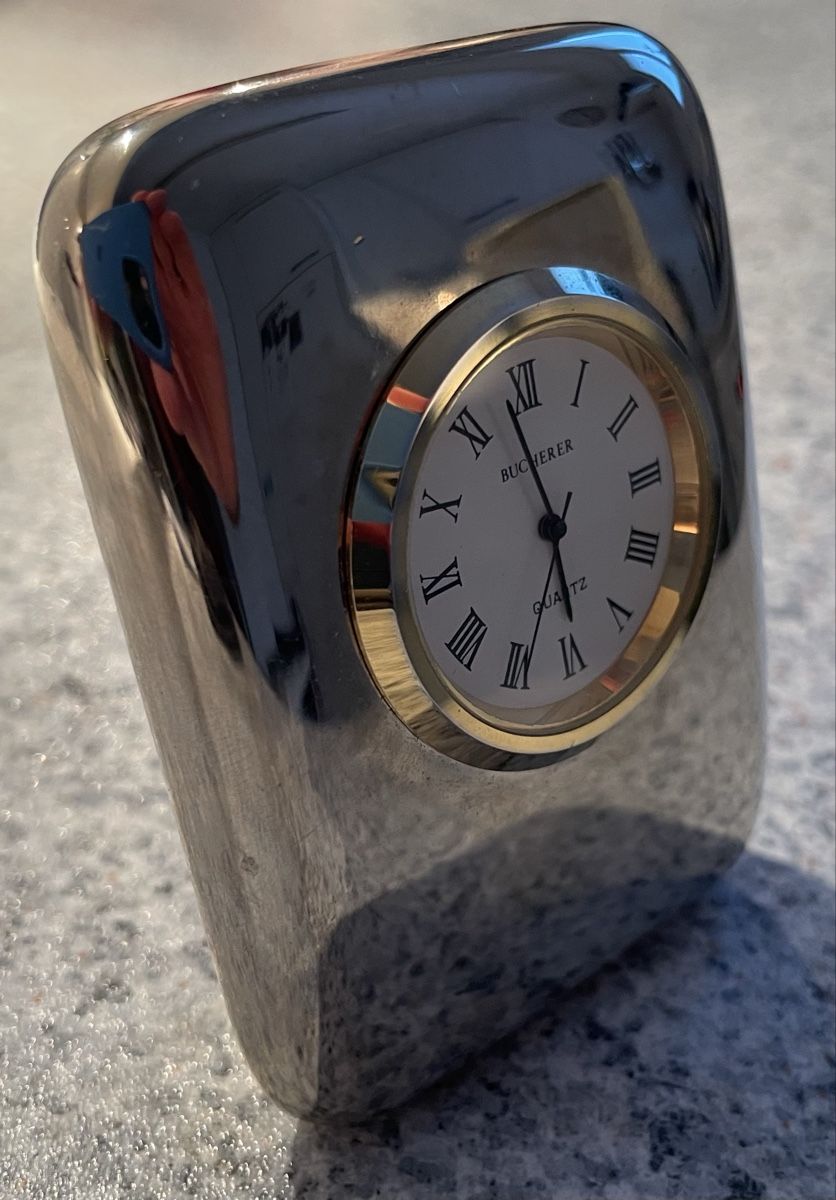 Bucherer Orologi: Tischuhr Bucherer – Usato da Davos Platz venduto da StephGla
