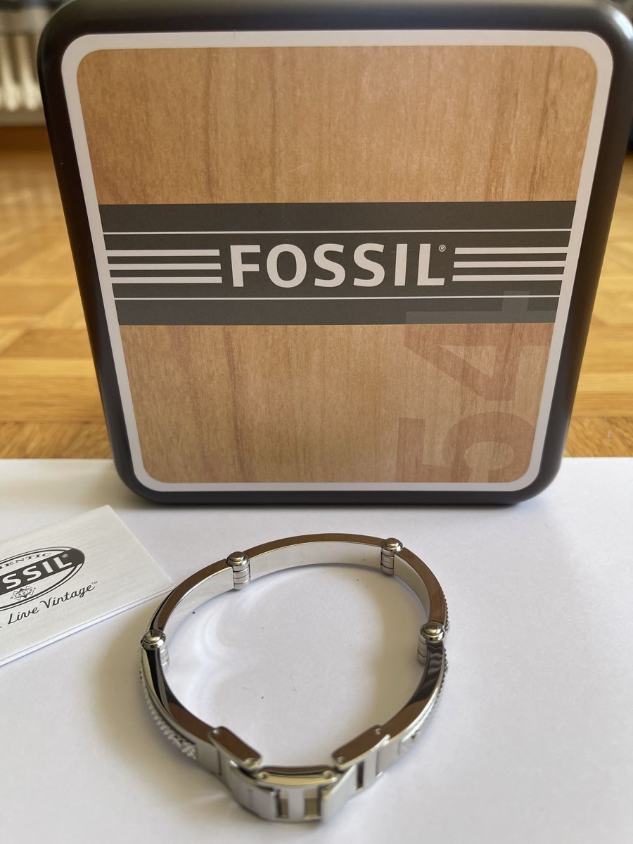 Bracciali & Braccialetti: Fossil Armband Silberfarben – Usato da Goldach venduto da Pero911 4
