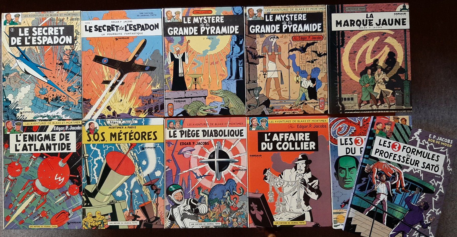 Fumetti: 11 albums de Blake et Mortimer – Usato da Monthey venduto da ficelles