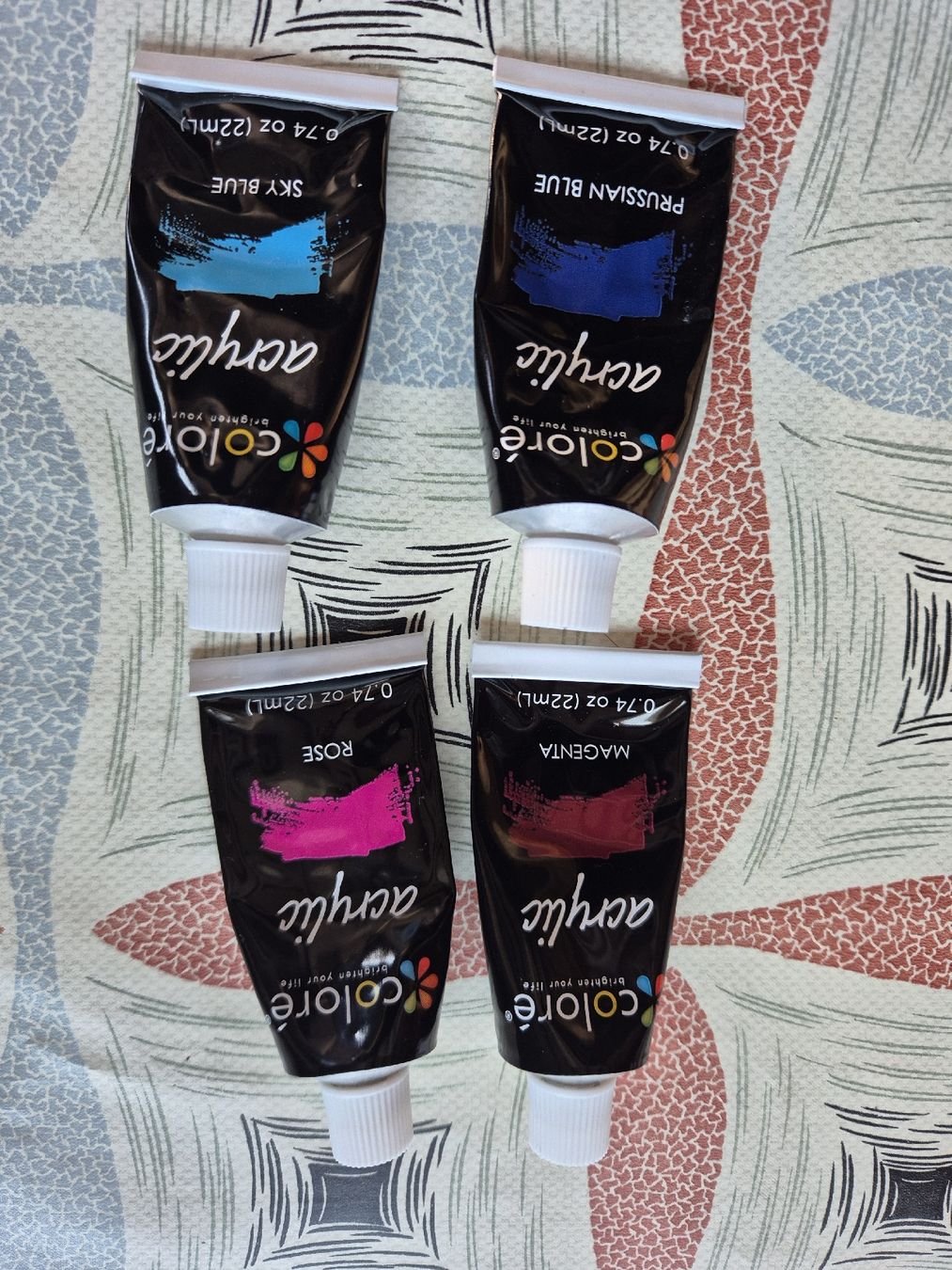 Colori: Acrylfarben Set 48 Farben Colore  – Usato da Winkel venduto da comeyerli 3