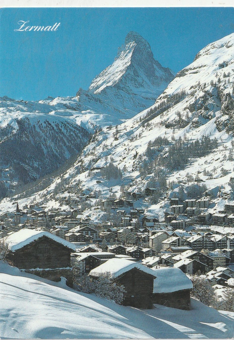 Cartoline postali: 4 Karten mit den Matterhorn – Usato da Lumbrein venduto da made02 1