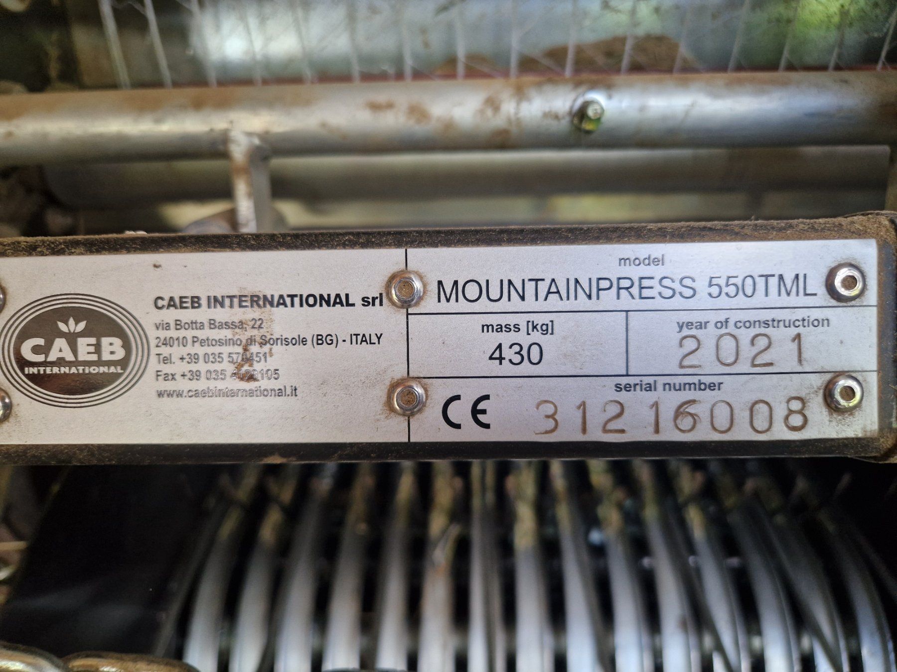 Toutes les machines: CAEB Ballenpresse – D'occasion à Reichenbach i. K. par Thesivk 5
