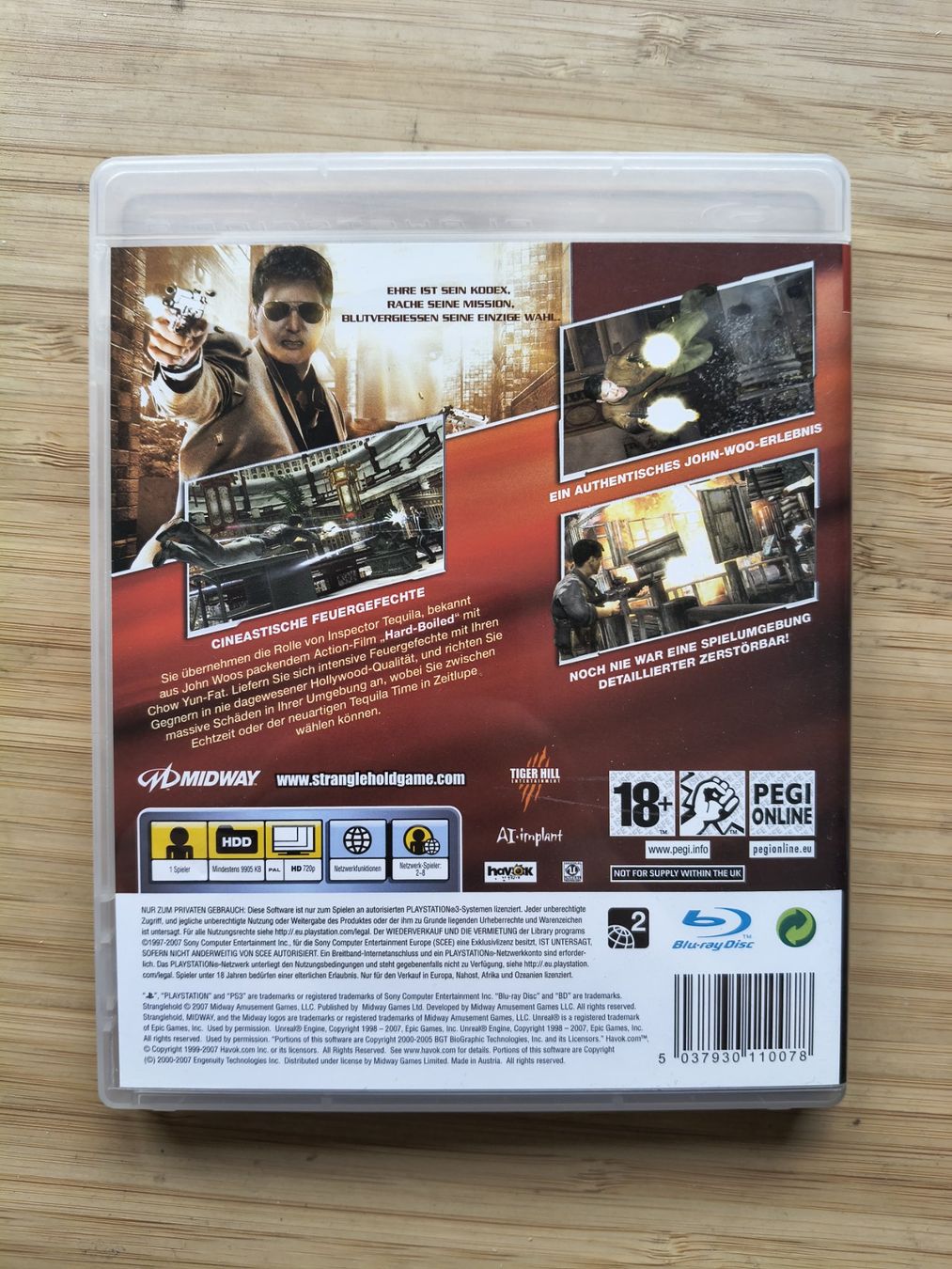 Spiele: Stranglehold (PS 3) – Gebraucht aus Riedholz von ste_96cd 1