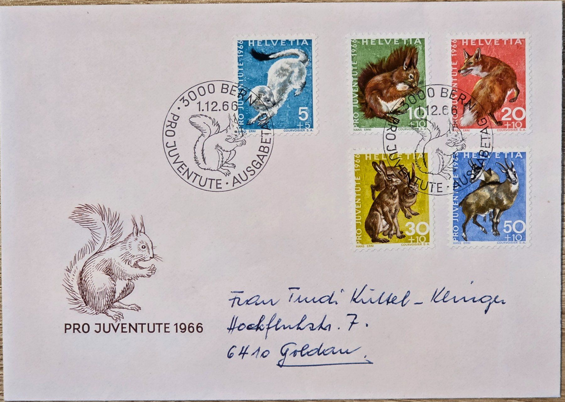 Tutti i francobolli: Suisse Pro Juventute First Day 1966 – Usato da Rohrbach venduto da lod_m58r