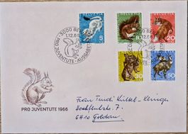 Suisse Pro Juventute First Day 1966