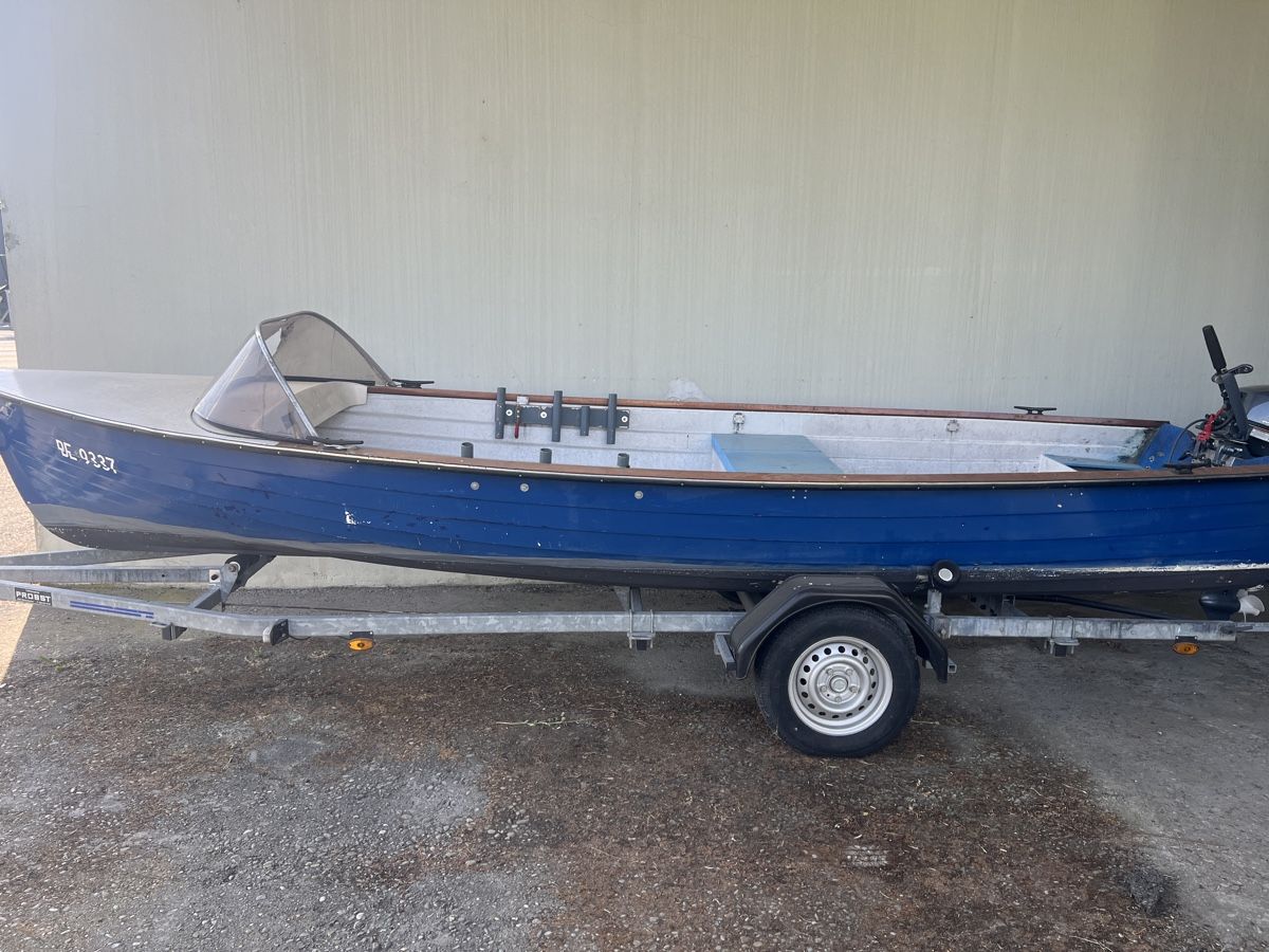 Hensa Boote: Fischerboot Hensa / De Luxe Combi mit fast neuem 8ps – Gebraucht aus Scheuren von Hilo1 1