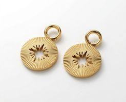 Luamaya Sonnenstern Anhänger – edel vergoldet – NEU