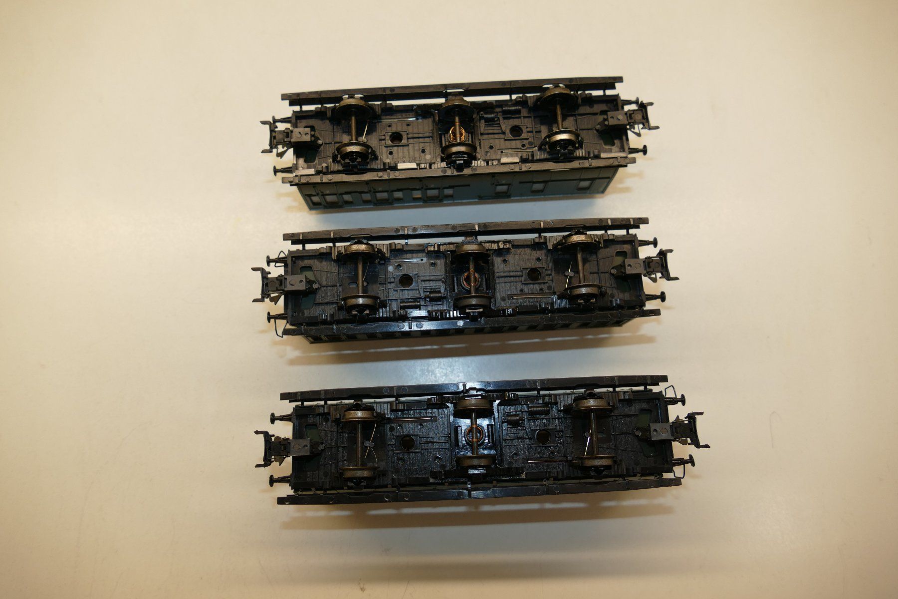 Märklin Modellini di ferrovie: Märklin H0: 3xDB Abteilwagen 2 – Nuovo (secondo la descrizione) da Niederhasli venduto da rail-duerst 3