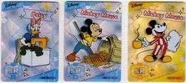 3 japanische Disney - Mickey and Friends - Hologramm Karten
