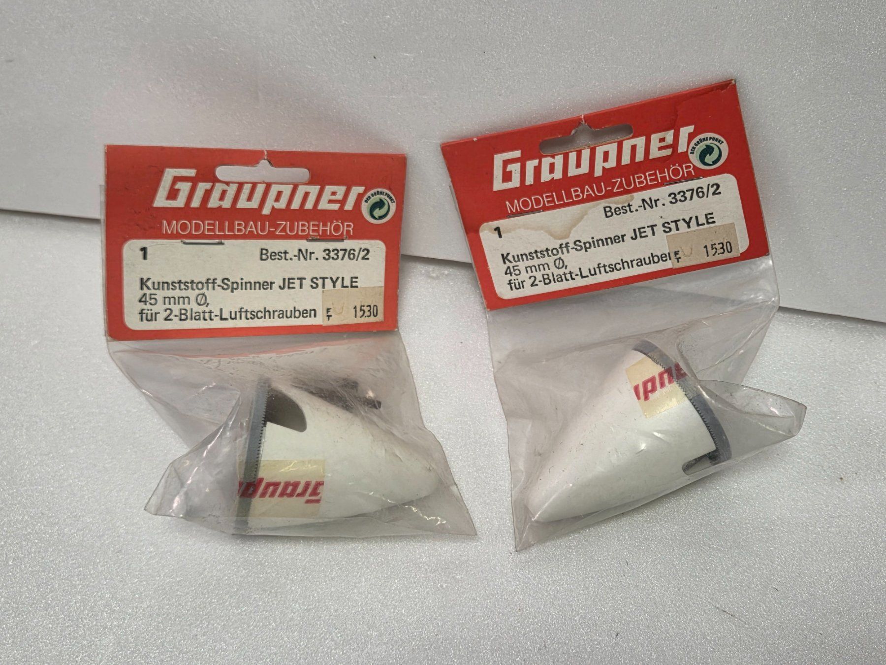 Graupner Modellismo RC: Graupner Spinner Set Kunststoff - 45 und 78mm Durchmesser – Nuovo e nell'imballaggio originale da Hittnau venduto da Sika86 4
