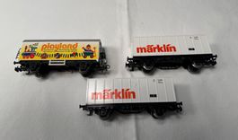 Märklin 3er Set Güterwagen Spur H0