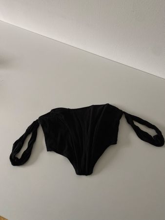 Schwarzes Korsett, Grösse xS, neuwertig und stylisch