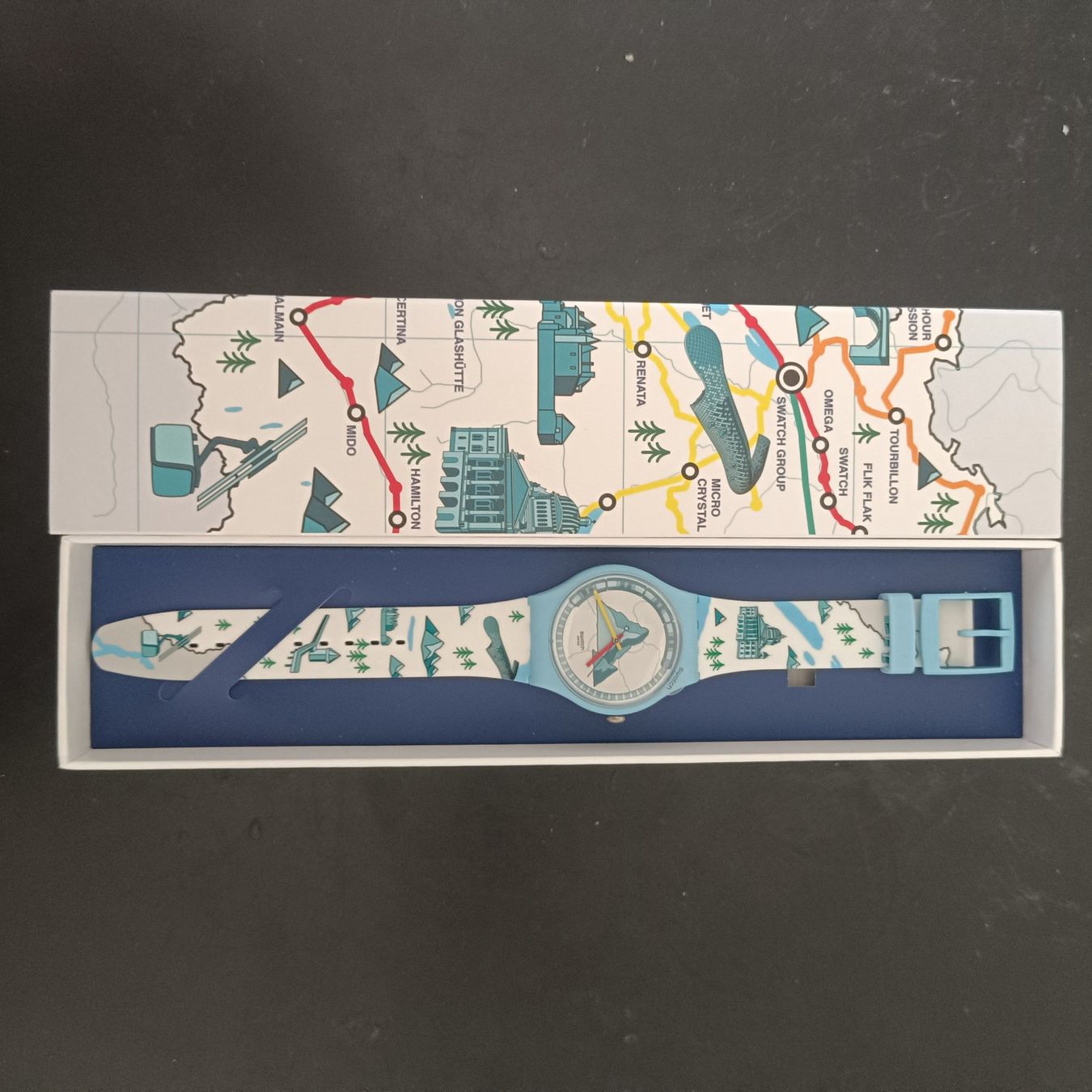 Swatch Orologi: Une Swatch Gent Special toute neuve - – Nuovo e nell'imballaggio originale da Genève venduto da Chuinter 2