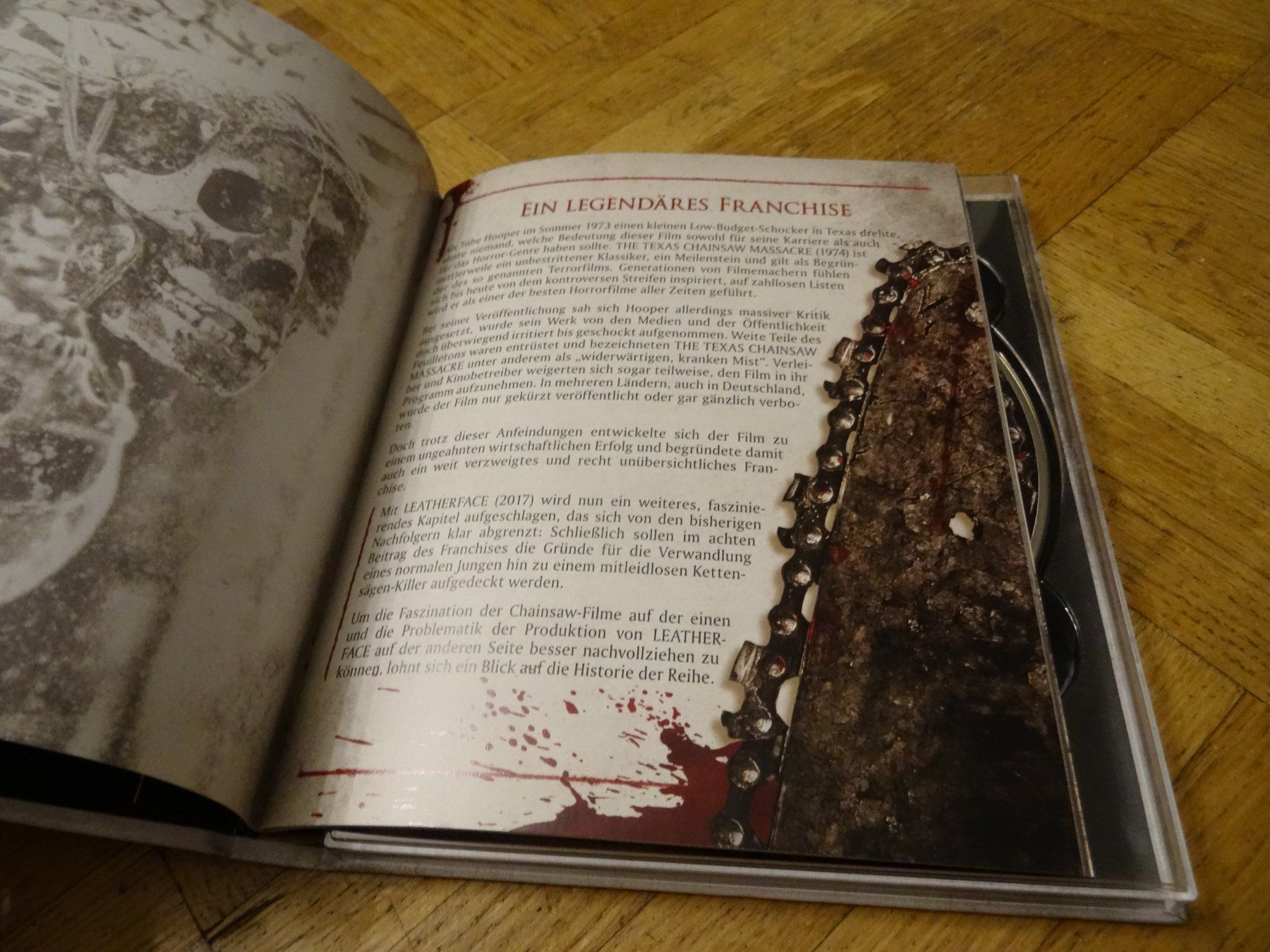 Tutti i DVDs: Blu-ray Leatherface Uncut MEDIABOOK – Usato da Olten venduto da Disc-Verkauf 1