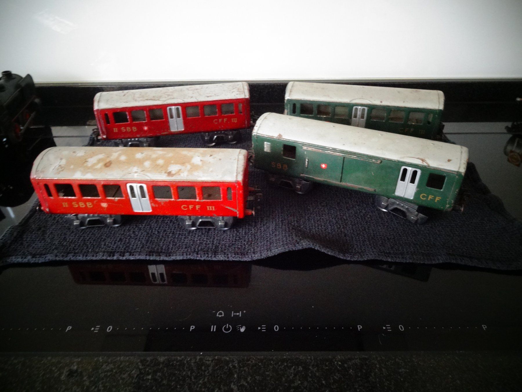 SBB/CFF/FFS Modellini di ferrovie: 4 SBB Wagen Lot – Usato da Neerach venduto da jenny062 7