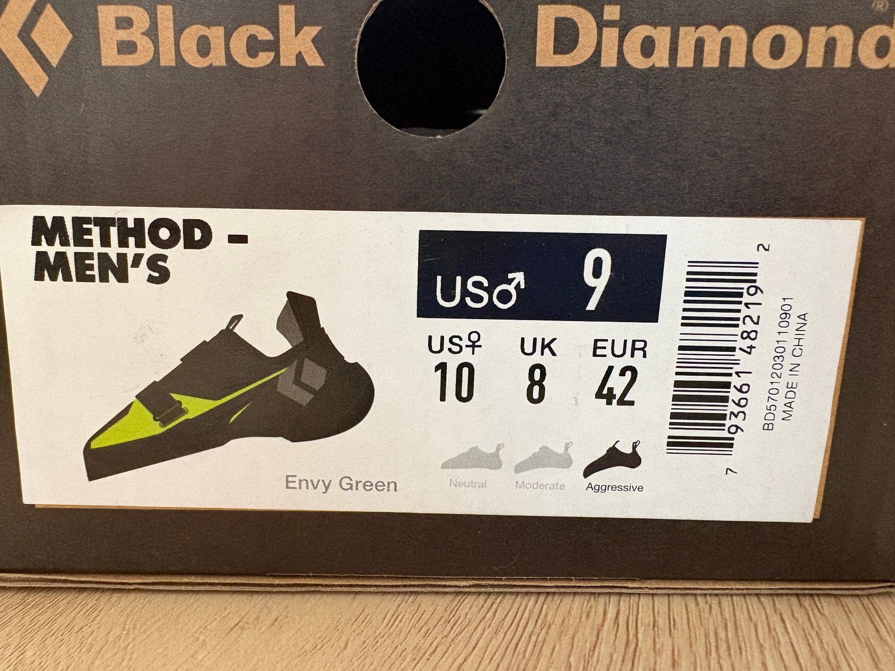Black Diamond Herrenschuhe: Chaussons escalade Black Diamond Method taille 42 occ. – Gebraucht aus Satigny von Suisse_gigi 1