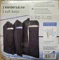 3 Kleidersäcke von TCM, neu, Top Zustand!