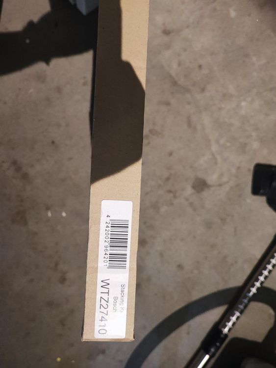 Bosch WTZ27410 Verbindungssatz Waschmaschine & Tumbler | Kaufen auf Ricardo