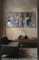Gemälde Abstrakt handmade 40×70