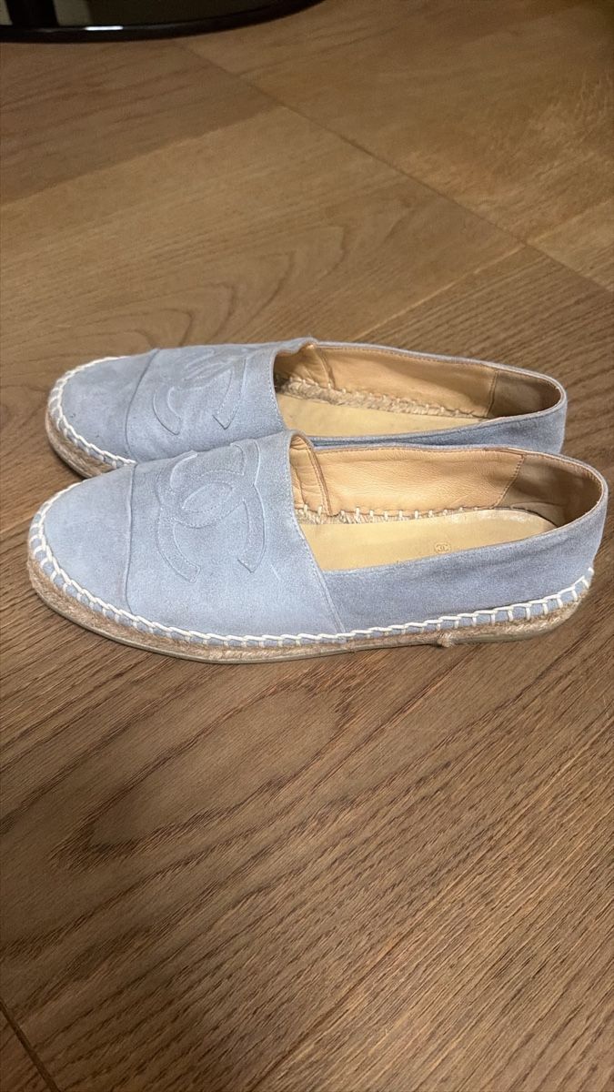 Chanel Scarpe da donna: Chanel Espadrilles light blue size 38 used – Usato da Zürich venduto da ele_5wrd 1