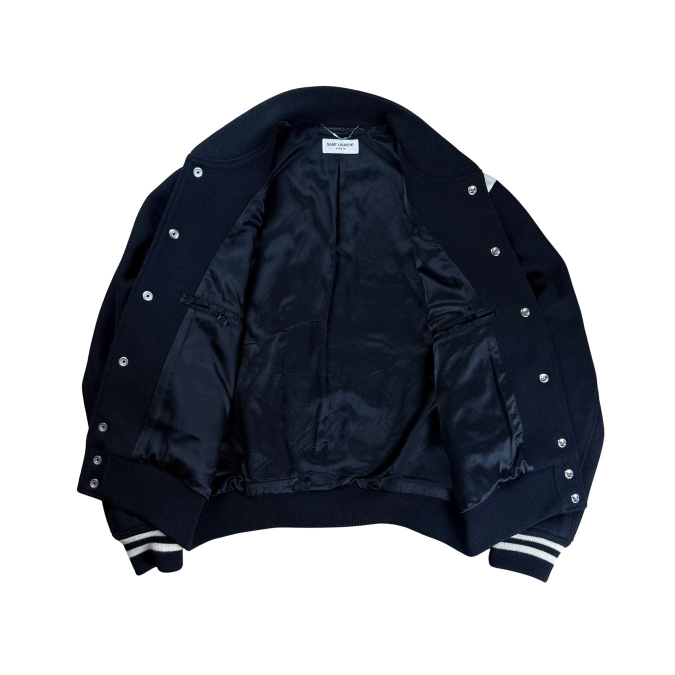 Saint Laurent Giacche: Saint Laurent Teddy College Jacke 2015  - 52 – Usato da Herisau venduto da 1asupply 1